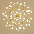 2024 GobekUsa Nordic Firefly LED Chandelier - Ideal for Living Room, Bedroom, Dining Room