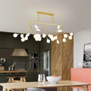 2024 GobekUsa Nordic Firefly LED Chandelier - Ideal for Living Room, Bedroom, Dining Room