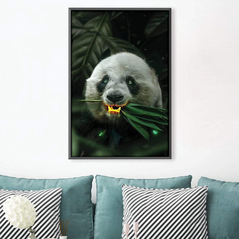 Gold Panda Canvas