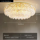 GobekUsa Gold Pearl Pendant Chandelier - Living Room & Bedroom Decor