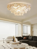GobekUsa Gold Pearl Pendant Chandelier - Living Room & Bedroom Decor