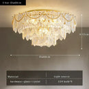 GobekUsa Gold Pearl Pendant Chandelier - Living Room & Bedroom Decor