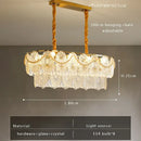 GobekUsa Gold Pearl Pendant Chandelier - Living Room & Bedroom Decor