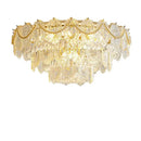 GobekUsa Gold Pearl Pendant Chandelier - Living Room & Bedroom Decor