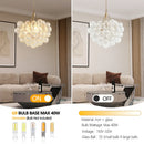 GobekUsa Gold Pendant Chandelier with Adjustable Height