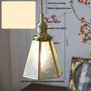 GobekUsa Glass LED Pendant Lamp Adjustable Loft Kitchen Light Fixture