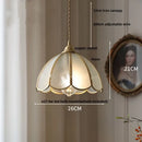 GobekUsa Glass LED Pendant Lamp Adjustable Loft Kitchen Light Fixture