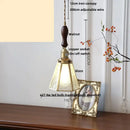 GobekUsa Glass LED Pendant Lamp Adjustable Loft Kitchen Light Fixture