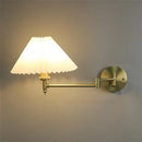 GobekUsa Adjustable LED Wall Lamp for Bedroom, Hotel, or Study - Rotating Long Arm Reading Light