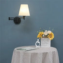 GobekUsa Adjustable LED Wall Lamp for Bedroom, Hotel, or Study - Rotating Long Arm Reading Light