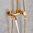 GobekUsa 3-way Shower Faucet Set with Rainfall and Waterfall Spout