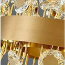GobekUsa Crystal Pendant Chandelier for Kitchen Living Room Restaurant Island