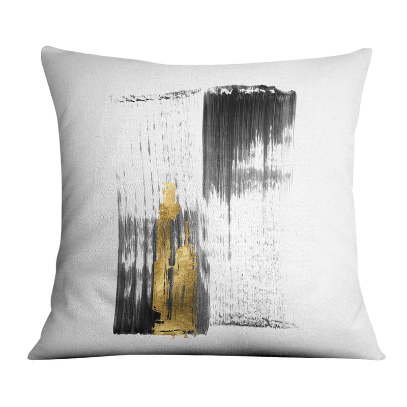 Gold Smear A Cushion