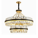 GobekUsa Gold Stainless Steel Crystal Chandelier for Dinning Room