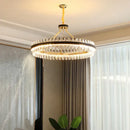 GobekUsa Gold Stainless Steel Crystal Chandelier for Dinning Room
