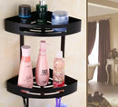 GobekUsa Gold Stainless Steel Bathroom Corner Shelf – Rose Gold Shower Caddy