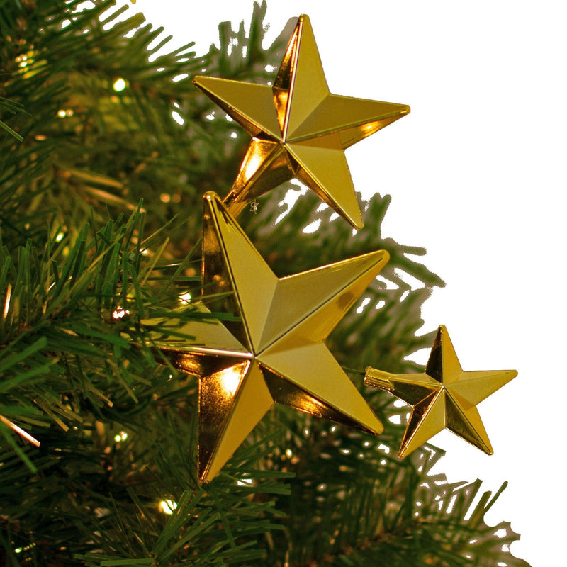 Gold Star Pick Ornaments