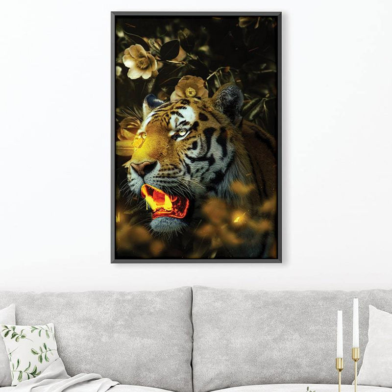 Gold Tiger Canvas