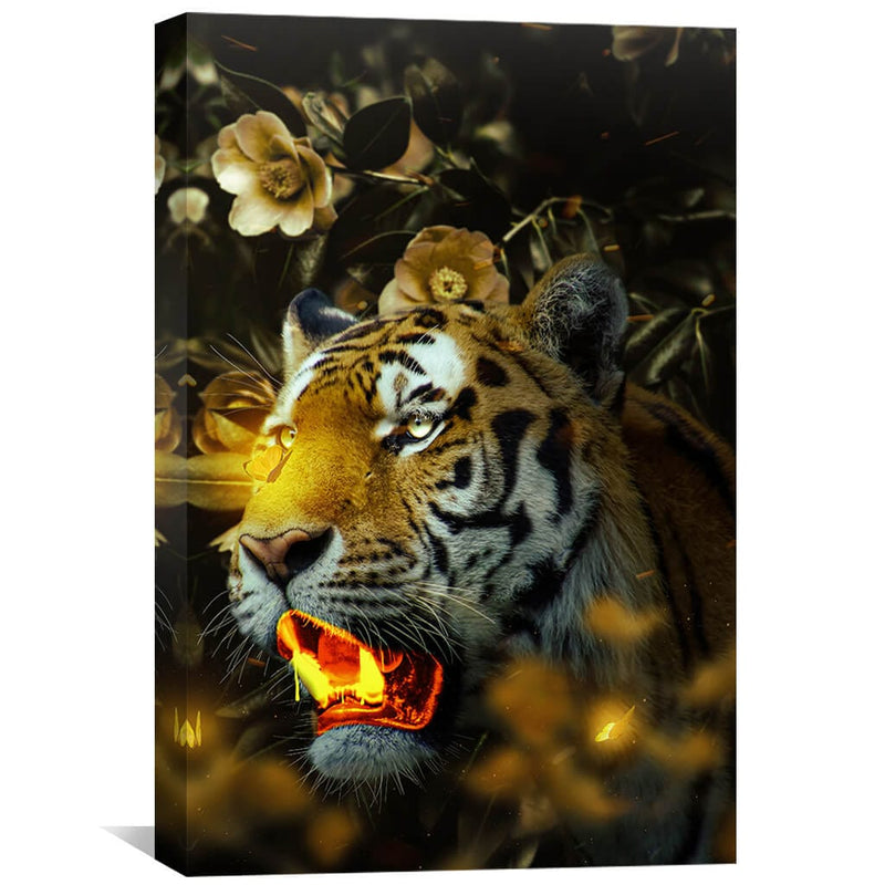 Gold Tiger Canvas