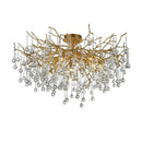 GobekUsa Gold Tree Branch Chandelier for Dining Room