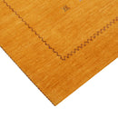 Gold Tribal Medallion Hand Loomed Wool Area Rug with Accents by The Rug Decor