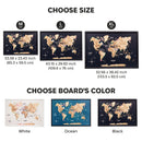 Map on Board LED 2.0 Gold