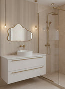 Antique Brass Mirror - Cloud Brass Wall Mirror