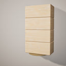 Yoga Block Wall Bracket | Gold