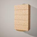 Yoga Block Wall Bracket | Gold