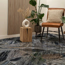 Golden Black Marble Polished Floor and Wall Tile