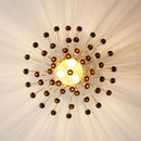 GobekUsa Crystal Water Drop Ceiling Chandelier for Home Decor and Lighting