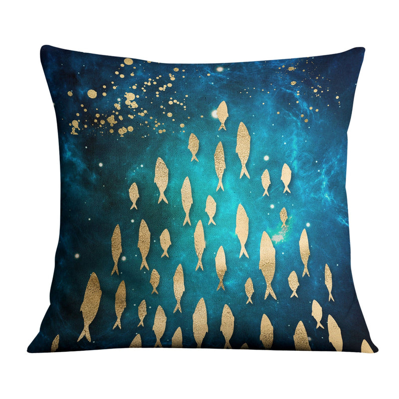 Golden Array A Cushion