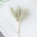 Golden artificial autumn branches set living room decor by Decorbites