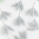 Golden artificial autumn branches set living room decor by Decorbites