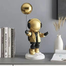 GobekUsa Balloon Astronaut Resin Home Decor Crafts Figurines Statue Sculpture Bookcase Decor