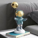 GobekUsa Balloon Astronaut Resin Home Decor Crafts Figurines Statue Sculpture Bookcase Decor