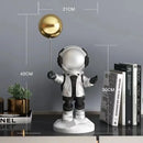 GobekUsa Balloon Astronaut Resin Home Decor Crafts Figurines Statue Sculpture Bookcase Decor