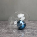 GobekUsa Golden Ball Glass Vase for Hydroponic Flower Arrangement