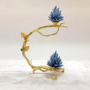 GobekUsa Golden Bird Metal Branch Sculpture - Room Decoration Accessories