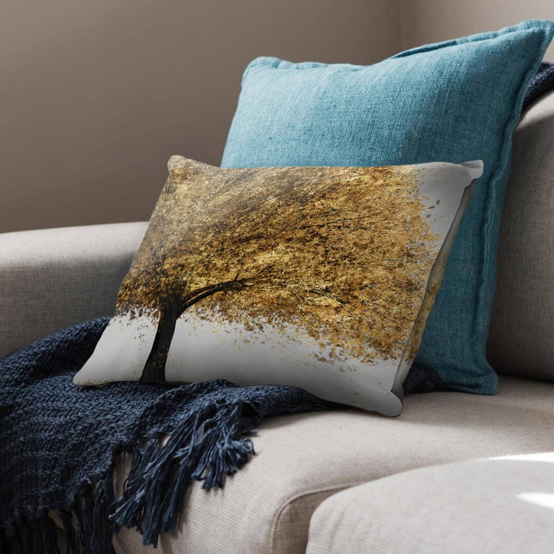 Golden Botany Cushion