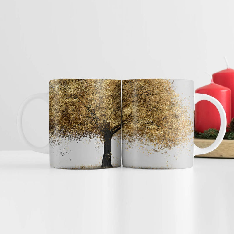 Golden Botany Mug