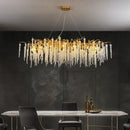 GobekUsa Crystal Tassel Ceiling Chandelier for Luxurious Home Decor by Decorbites