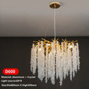 GobekUsa Crystal Tassel Ceiling Chandelier for Luxurious Home Decor by Decorbites