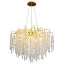 GobekUsa Crystal Tassel Ceiling Chandelier for Luxurious Home Decor by Decorbites