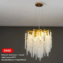 GobekUsa Crystal Tassel Ceiling Chandelier for Luxurious Home Decor by Decorbites