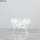 GobekUsa Golden Branches Glass Bowl Set for Home Kitchen Desserts and Snacks