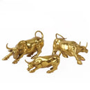 GobekUsa Golden Bull Figurine Sculpture - Stock Market Office Decor & Holiday Gift