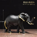 GobekUsa Elephant Resin Sculpture: Luxury Animal Statue for Home & Office Decor