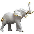GobekUsa Elephant Resin Sculpture: Luxury Animal Statue for Home & Office Decor