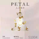 GobekUsa Bedhead Glass Pendant Lamp for Dining Room Table Bar Counter Bedroom